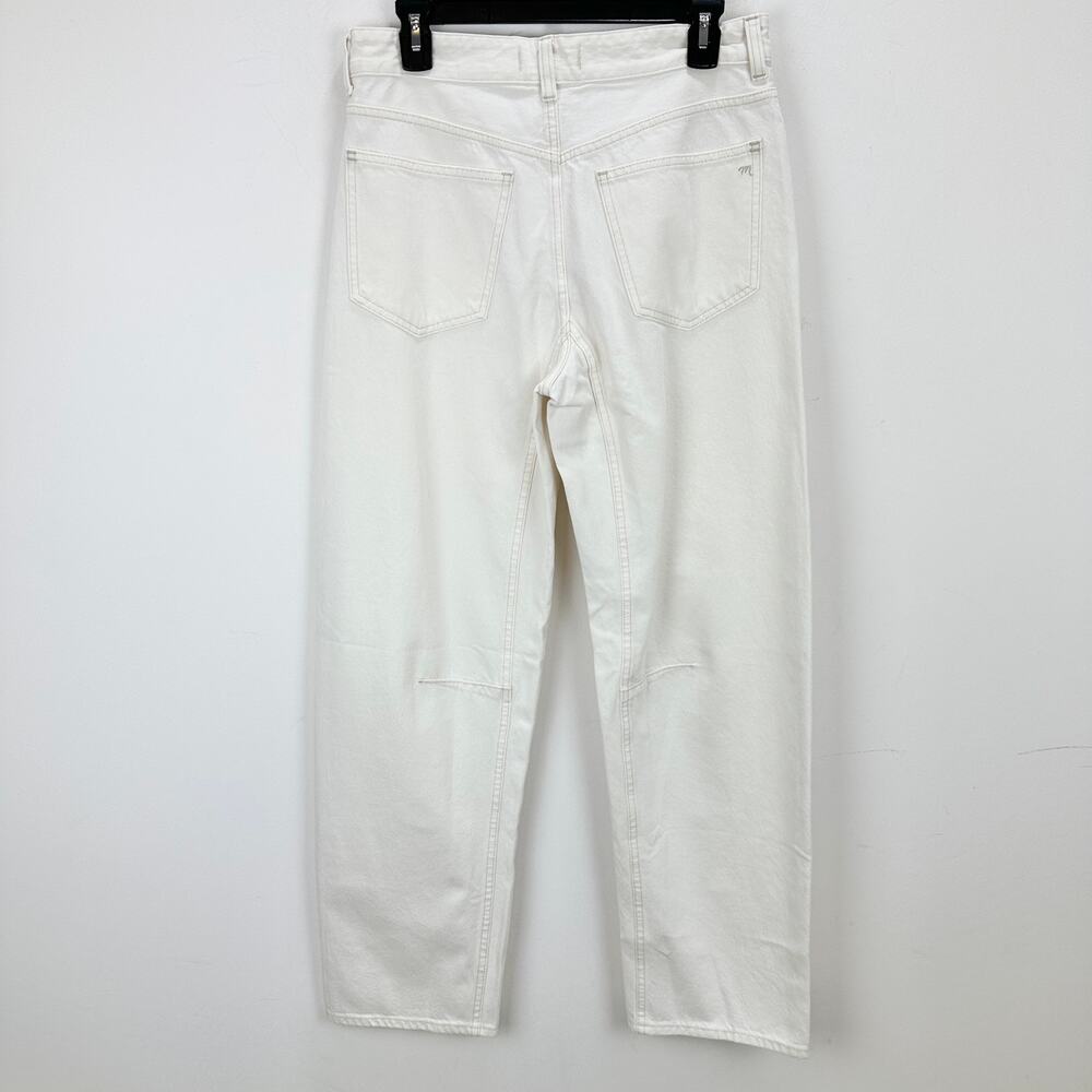 Madewell The Tall Darted Barrel Leg Jean Vintage Canvas Rigid Denim 26T NWT - Picture 11 of 16